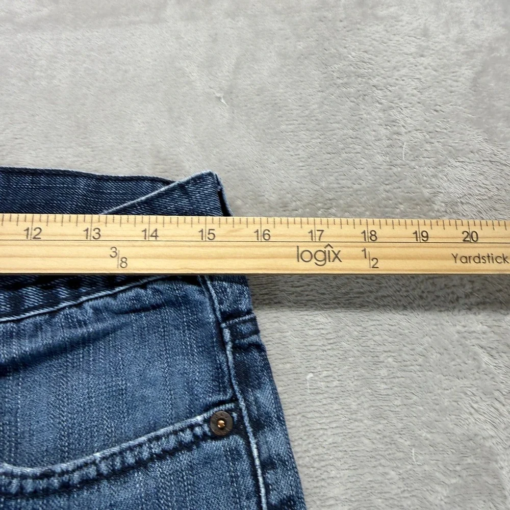Levi's 511 Jeans Mens 32x30 Skinny Jeans 32x30 Blue Distressed Faded‎ Dark Denim